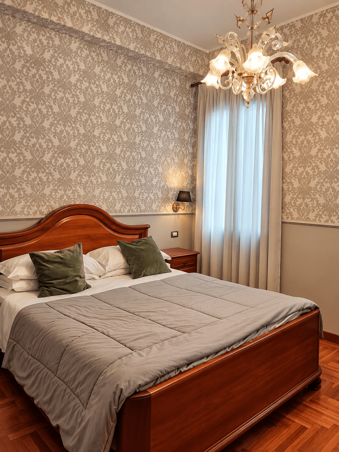 Camera matrimoniale con 1 letto